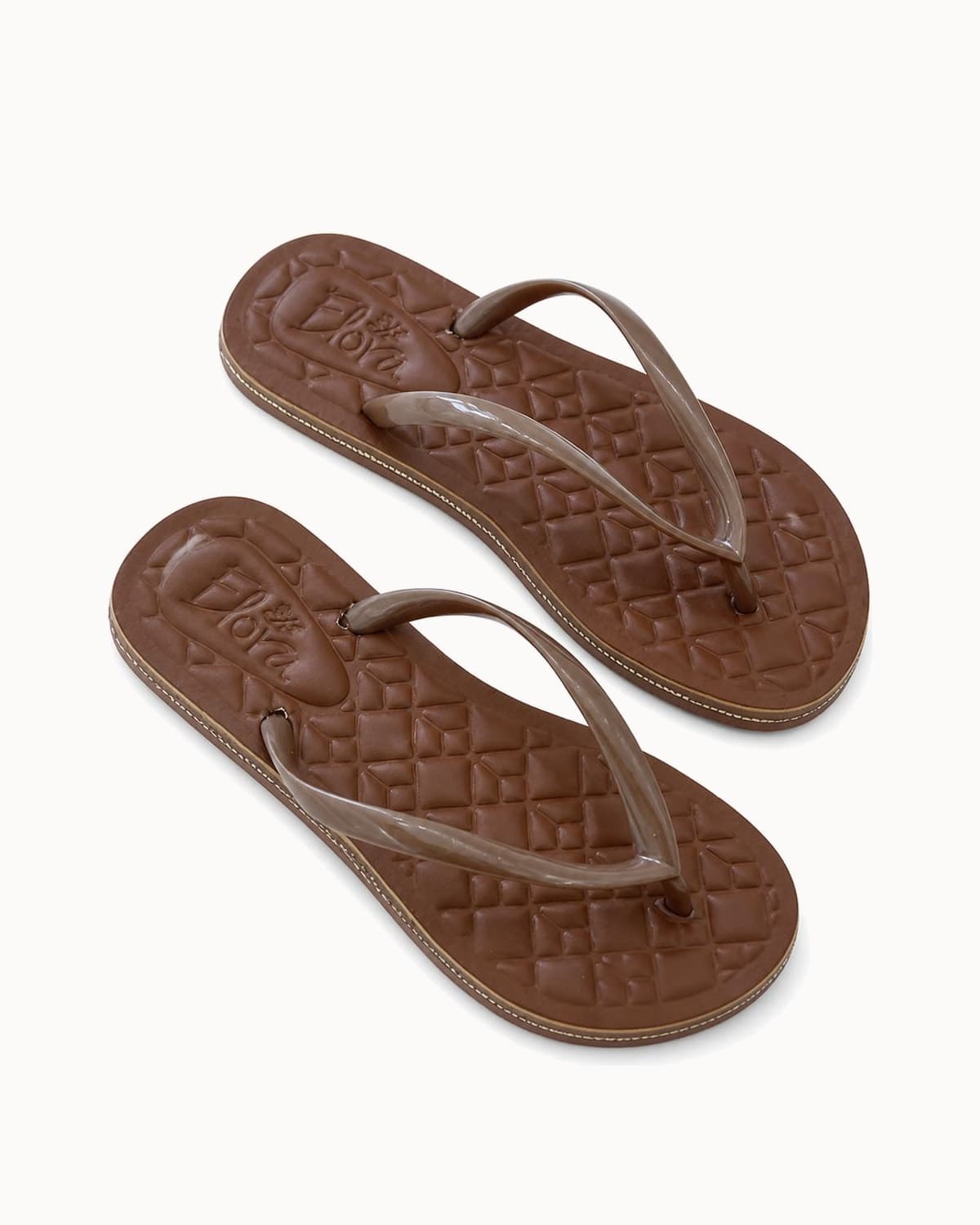 Chinelo Simples Marrom